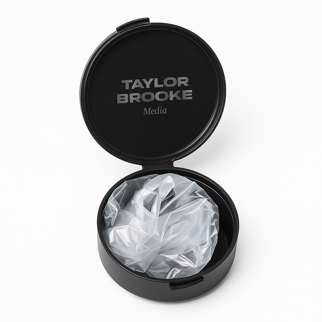 Taylor Brooke Media USB-C Earbuds + Compact Travel Case