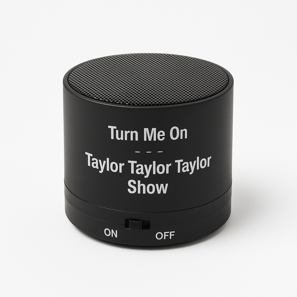 Taylor Taylor Taylor Mini Speaker